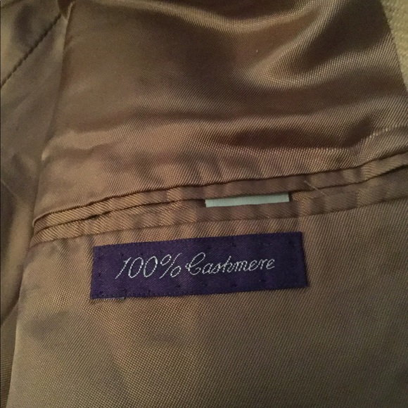 RALPH LAUREN PURPLE LABEL CASHMERE MENS SPORT COAT - Picture 4 of 9